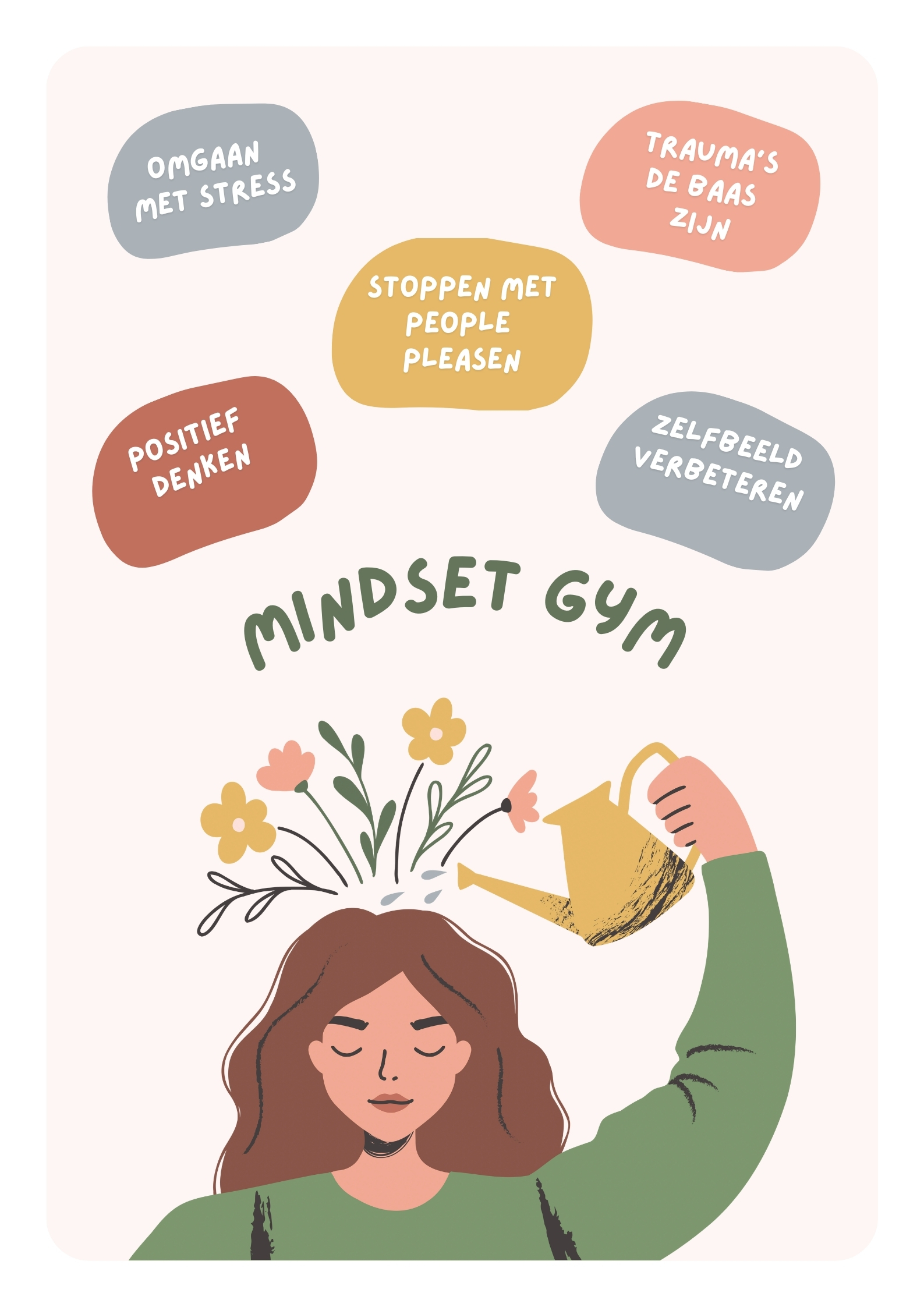 Mindset gym happyfemme positief denken trauma overwinnen